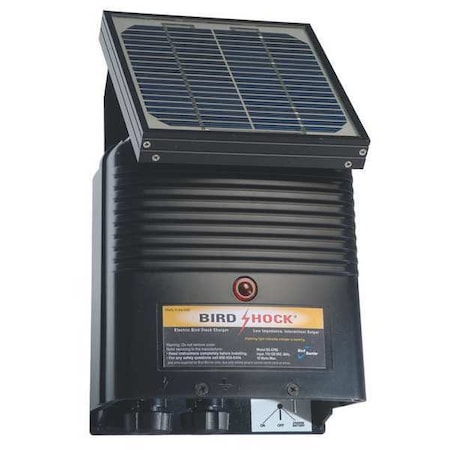 Bird Barrier BS-CS30 Bird Shock Charger, 12V, Small Solar
