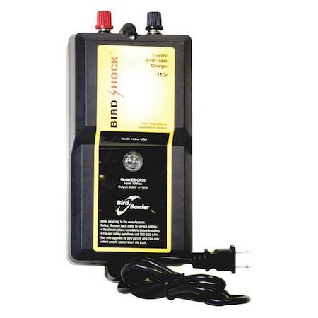 Bird Barrier BS-CP25 Bird Shock Charger, 120V, Large