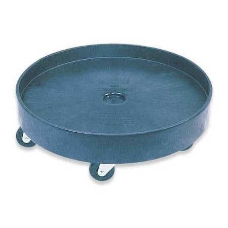 Rubbermaid Commercial FG265000BLA Universal Drum Dolly Cart, 500 lb Capac.