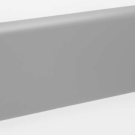 Pawling WG-8-12-210 Wall Guard, Silver Gray, Vinyl, 12 ft L