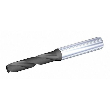Widia VDS201A20000 Screw Machine Drill Bit, 20.00 mm Size, 140 Degrees Point Angle, Solid Carbide, TiAlN Finish