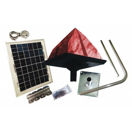 Bird Barrier ee-1sr Eagle Eye Deterrent, Red, 7 1/2 in W, Solar