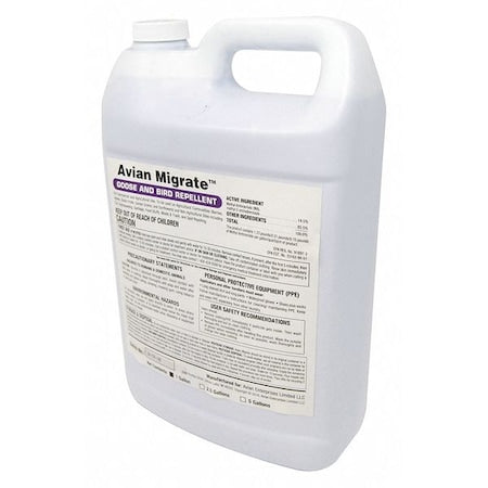 Bird Barrier td-av30 Bird Repellent, 1 gal, Liquid, 12 in H