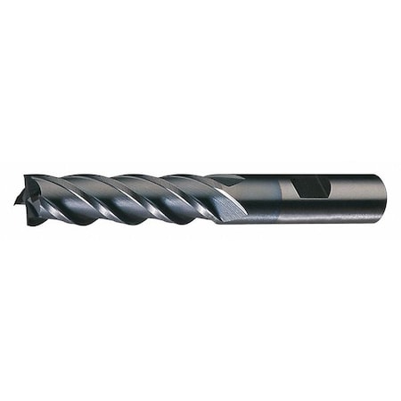 Cleveland C32011 6-Flute PM+ HSS-E Square CC Single Finishing End Mill Cleveland PM-4-TC TiCN 1-1/4x1-1/4x2x4-1/2