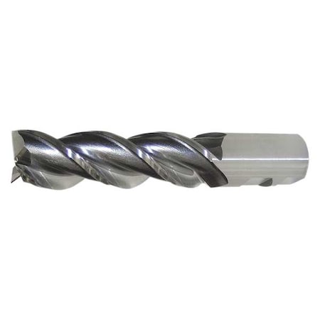 Cleveland C40360 3-Flute PM+ HSS-E Square CC Single High-Helix End Mill Cleveland PM-539R Bright 1x1x3x5-1/2