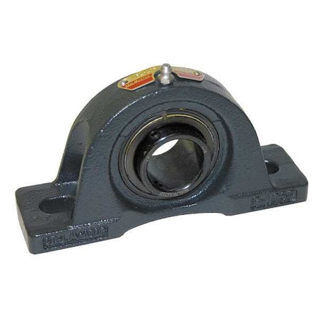 Sealmaster NPL-15 Pillow Block Bearing, Cast Iron Housing Material, Set Screw, Ball, 15/16 in Dia, Alloy Steel Insert