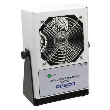 Desco 60505 Benchtop High Output Ionizer, 120V AC