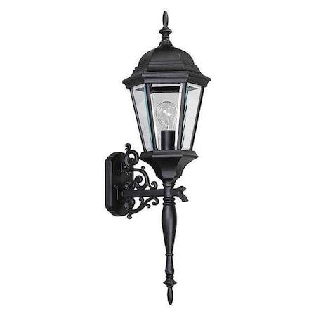Progress Lighting P5684-31 Welbourne 1-Light XL Wall Lantern, 100 W, Textured Black