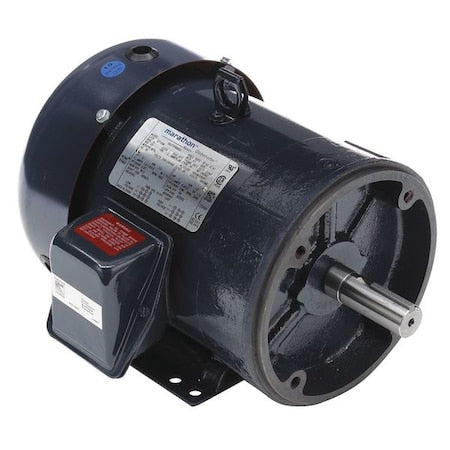 Marathon 182TTFBD6003 Three-Phase General Purpose Motor, 3 HP, 182TC Frame, 230/460V AC Voltage, 3530 rpm Nameplate RPM