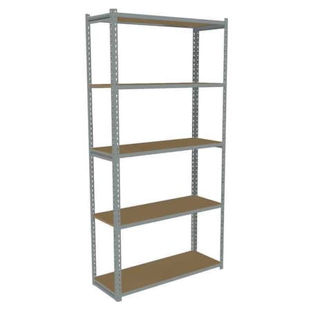 Tennsco ZA7-4215S-5D Boltless Shelving Unit, 15-5/8