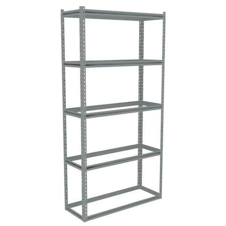 Tennsco ZB7-4815S-5 Boltless Shelving Unit, 15-5/8