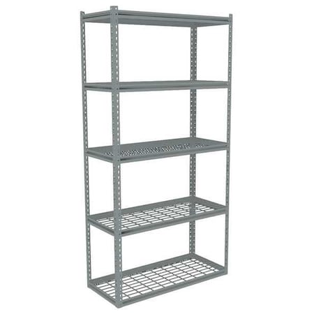 Tennsco ZB7-4218S-5W Boltless Shelving Unit, 18-5/8