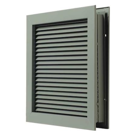 National Guard L-700-RX-18x24 Door Louver, 22 1/4 in H, 16 1/4 in W