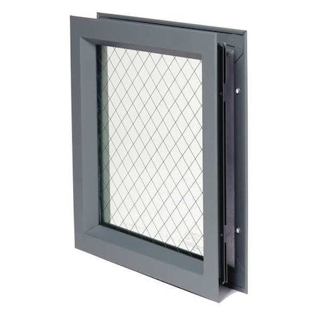 National Guard L-FRA100-PRO3-GT118-5X35 Lite Kit with Glass, 5 in x35 in, Gry Primer