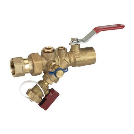 Nutech SV1E-075F-075F Combination Strainer Valve, 3/4 In, FNPT