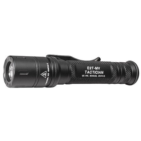 Surefire E2T-MV Black Tactical Handheld Flashlight, CR123A, 800/5lm