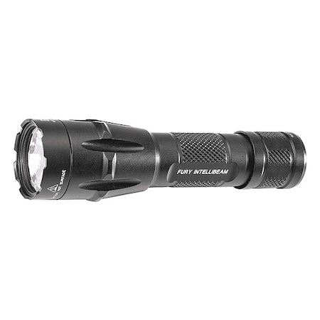 Surefire FURY-IB-DF Black Rechargeable Tactical Handheld Flashlight, CR123A, 1500lm