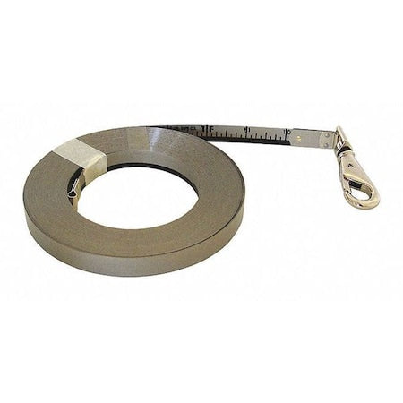 U.S. Tape 58956 100 ft Oil Gauging Tape Measures, 1/2 in Blade
