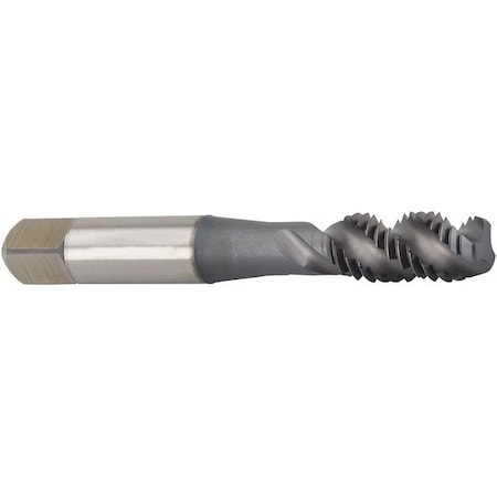 Widia VTSFT-TC5539 Spiral Flute Tap, Semi-Bottoming 4 Flutes