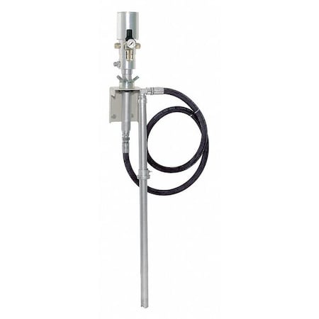 Liquidynamics 21100-S7 Drum Pump, Air, 4 gpm, 55 gal Container Size, 600 psi, 4 gpm, 1/2