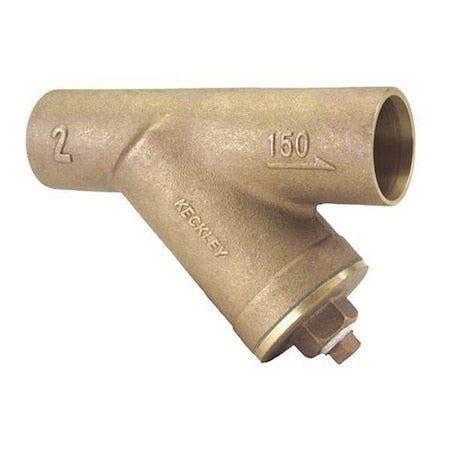 Keckley 11/21SJY-BCM20M34-FTI-E Y Strainer, 1-1/2