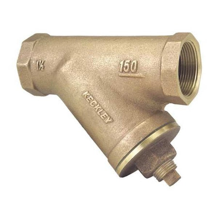 Keckley 11/41THY-BCM20M34-FTI-F Y Strainer, 1-1/4