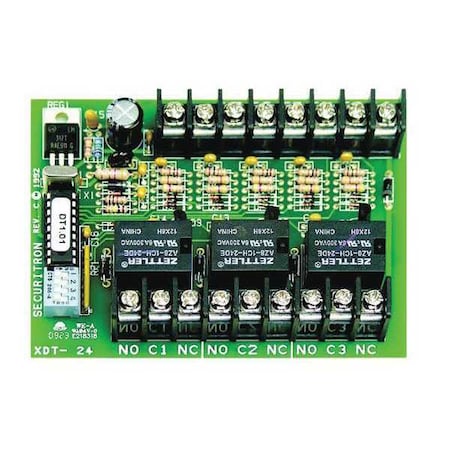 Securitron BA-DPA-12 Door Prop Alarm, Metal, Powder Coated, For Use With: Mfr. No. DPA-12 Includes: 12V DC Power Supply