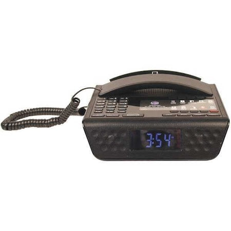 Bittel UNOM5S-10B Hospitality, Phone, Analog, Desk, Black, 95db