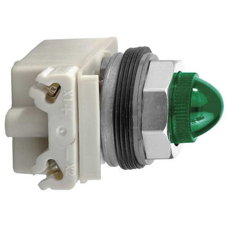 Schneider Electric 9001SK1L1RH13 Illuminated Push Button, 30 mm, SPDT, Red