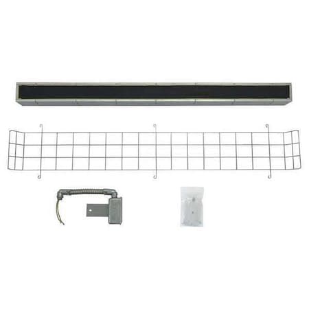 Fostoria 64337-023 IRHeater Panel Emitter, Quartz, 208V AC