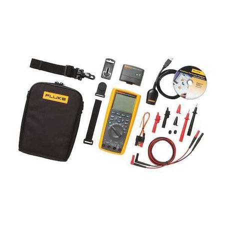 Fluke 287/FVF/IR3000/WWG Digital Multimeter Kit, 10A, 1000V AC/DC