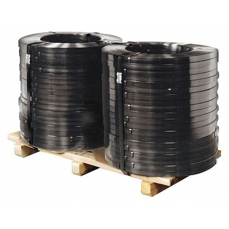 Signode 85200CL Steel Strapping, 2558 ft. L x 1/2 in. W