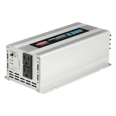 Tundra S300 Power Inverter, Pure Sine Wave, 600 W Peak, 300 W Continuous, 2 Outlets