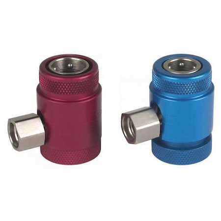 Airsept 72146 A/C High/Low Couplers, 4 in. O.D., 1234YF