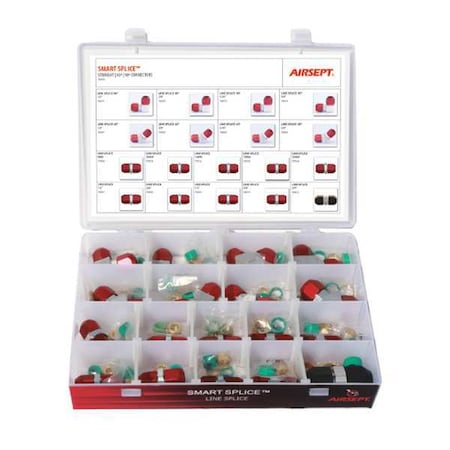 Airsept 76076 Metal Line Repair Kit, 8-7/8 in. O.D.