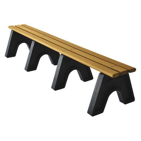 Ultrasite PB 8CEDSPOE Outdoor Bench, 96 in. L, 18 in. H, Woodtone