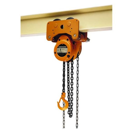 Harrington G-NTH010-10 Manual Chain Hoist, 2000 lb., 10 ft. Lift