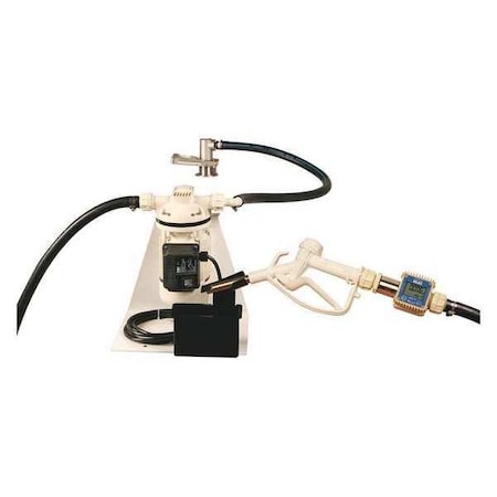 Liquidynamics 970027-06MG Electric Operated Drum Pump, 115V AC, 8 Max. Flow Rate, 1/2 HP, Polypropylene, 3/4