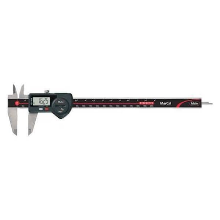 Mahr 4103068 Digital Caliper, 50 mm Jaw, 0 to 8 in.Range