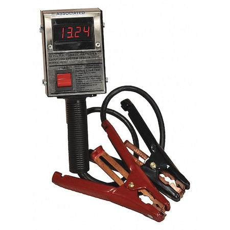 Associated Equipment 6030 Battery Tester, Digital, 6 to 12V, 125A