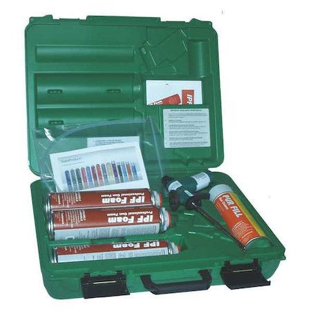 Todol SPS03 Spray Foam Sealant Kit, 24 oz, Aerosol Can, Yellow, 7 percent Expansion Ratio