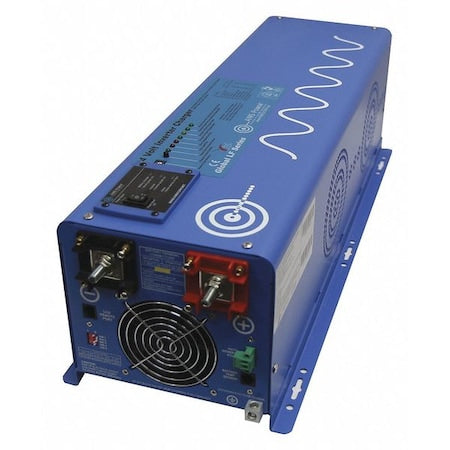 Aims Power PICOGLF40W12V240VS Power Inverter, Pure Sine, 12,000 W Peak, 4,000 W Continuous, 0 Outlets