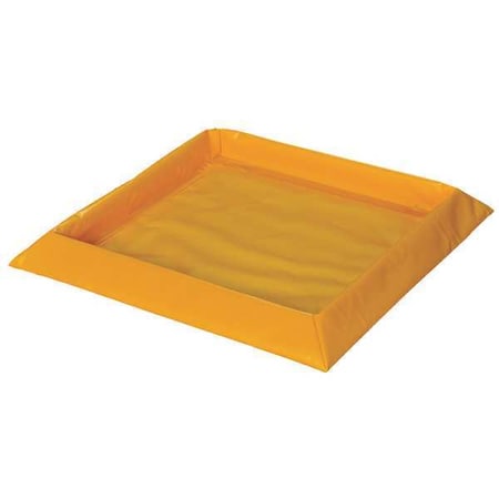 Eagle MFG T8105 Spill Containment Berm, 83 in.W, Yellow