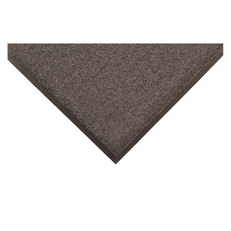 Condor 24N147 Entrance Mat, Nylon, 3/8 in Thick, Charcoal, 6 ft W x 20 ft L