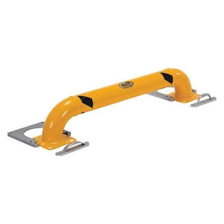 Vestil LPRO-RF-48-9-4 Guard Rail, 48 in.L, 64 lb.
