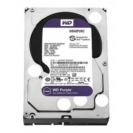 Invid Tech IHDD-3TB 3 TB Hard Drive, WD Purple
