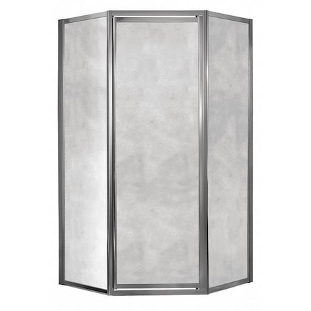 FGI TDNA0570-OB-SV Shower Door, 18-1/2