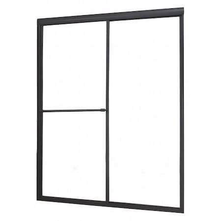 FGI TDSS6070-CL-OR Shower Door, Al, Dark Brown, 60