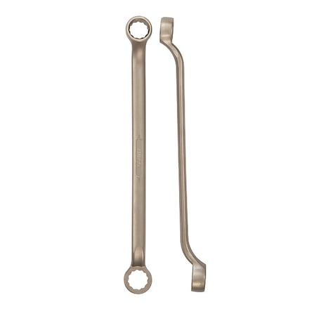 Ampco Safety Tools W-3250 Double Box End Wrench, 1-1/16 x 1-1/4 in