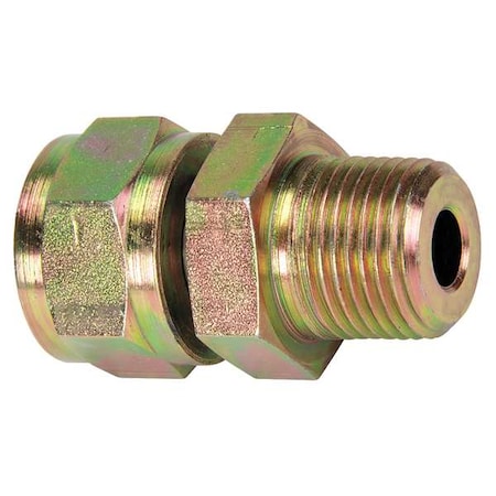 Enerpac FZ1660 High Pressure Fitting, Swivel, 10,000 psi, Connection 3/8 in NPTM Male to 3/8 in NPTF Female